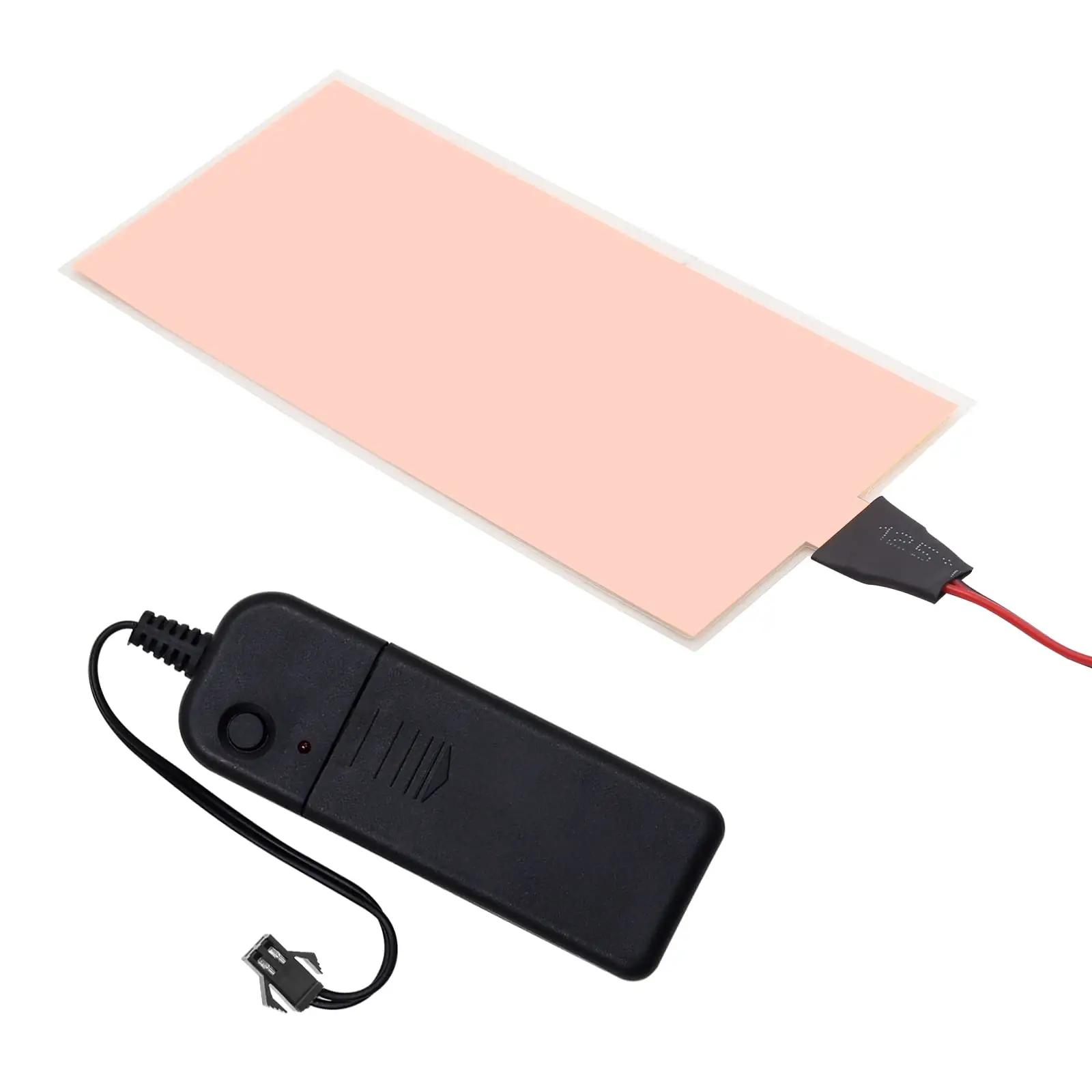 Ygmylandbb neon-EL leht 12×5 cm — dekoratiivne valgustus – pilt 7