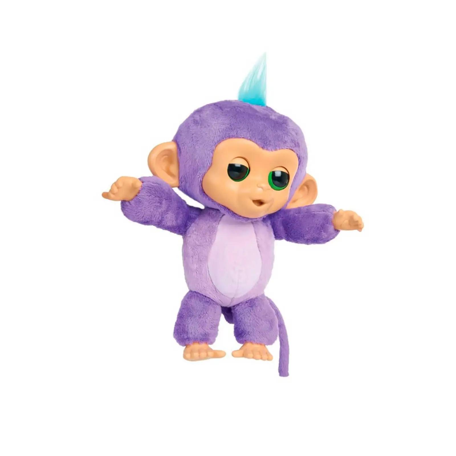 Fingerlings pehme interaktiivne lillas plüüsahv lastele – lisavaade