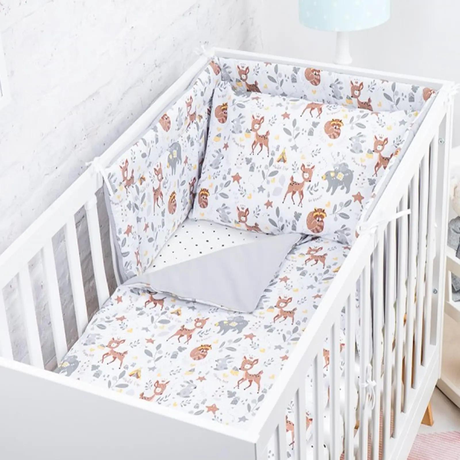 BABYSAFE ökoloogiline beebitekikate 120×90 cm – õrn puuvill – kasutusnäide