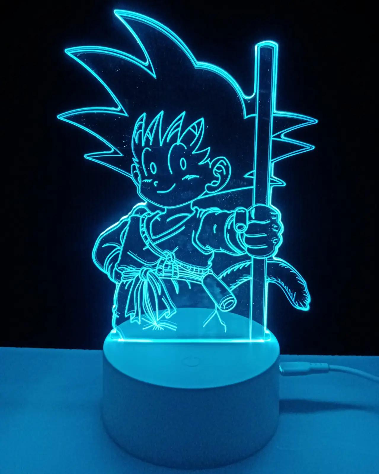 famvacor 3D öölamp lastele — oranz ripats charm ja dekoratsioon – lisavaade