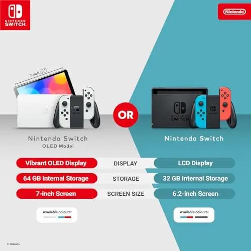 Nintendo OLED-konsool valge — tark investeering mängimiseks – pakend ja tarvikud