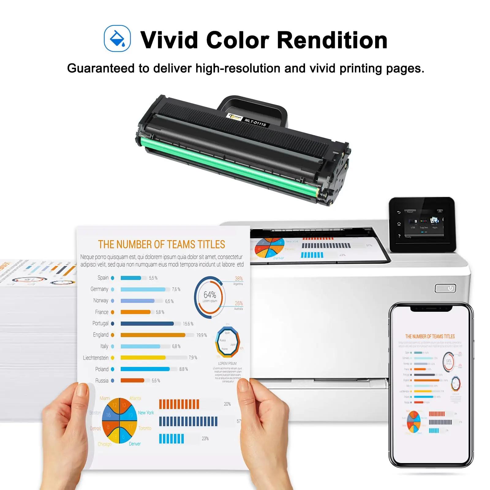 Toner Bank must toonerkassett – ühilduv Samsung M2070 seeriaga – lisavaade