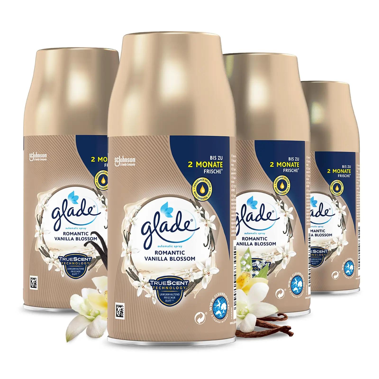 Glade lõhnaaine täitepakend romantilise vaniljega — 4×269 ml
