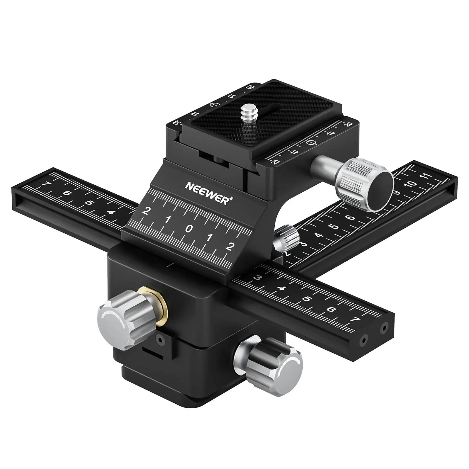 NEEWER makro fookuslatt – täpne liikumine makrofotoks GM-MP1