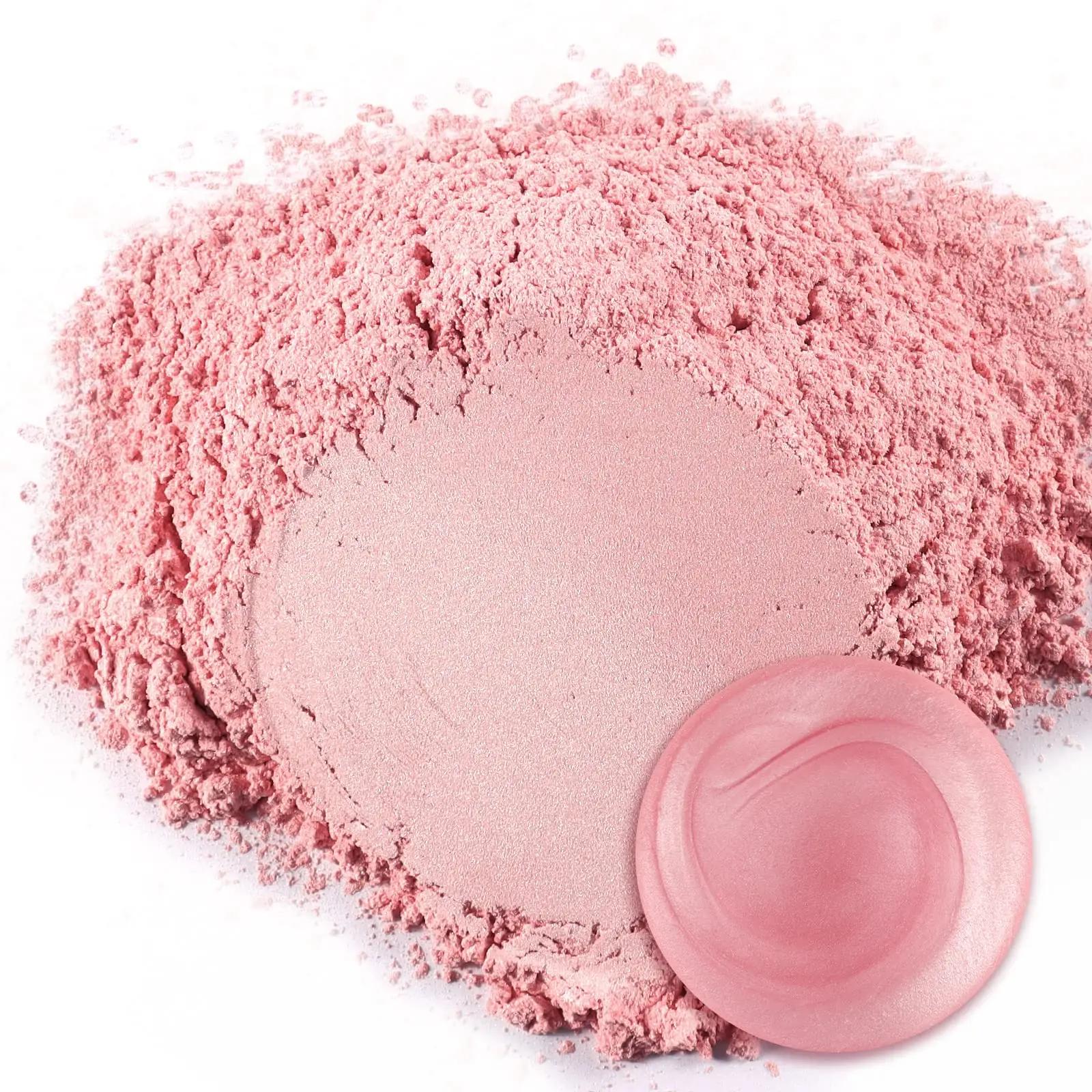 ceya millennial pink glimmerpulber 150 g – pärlne efekt käsitööle – detailne vaade