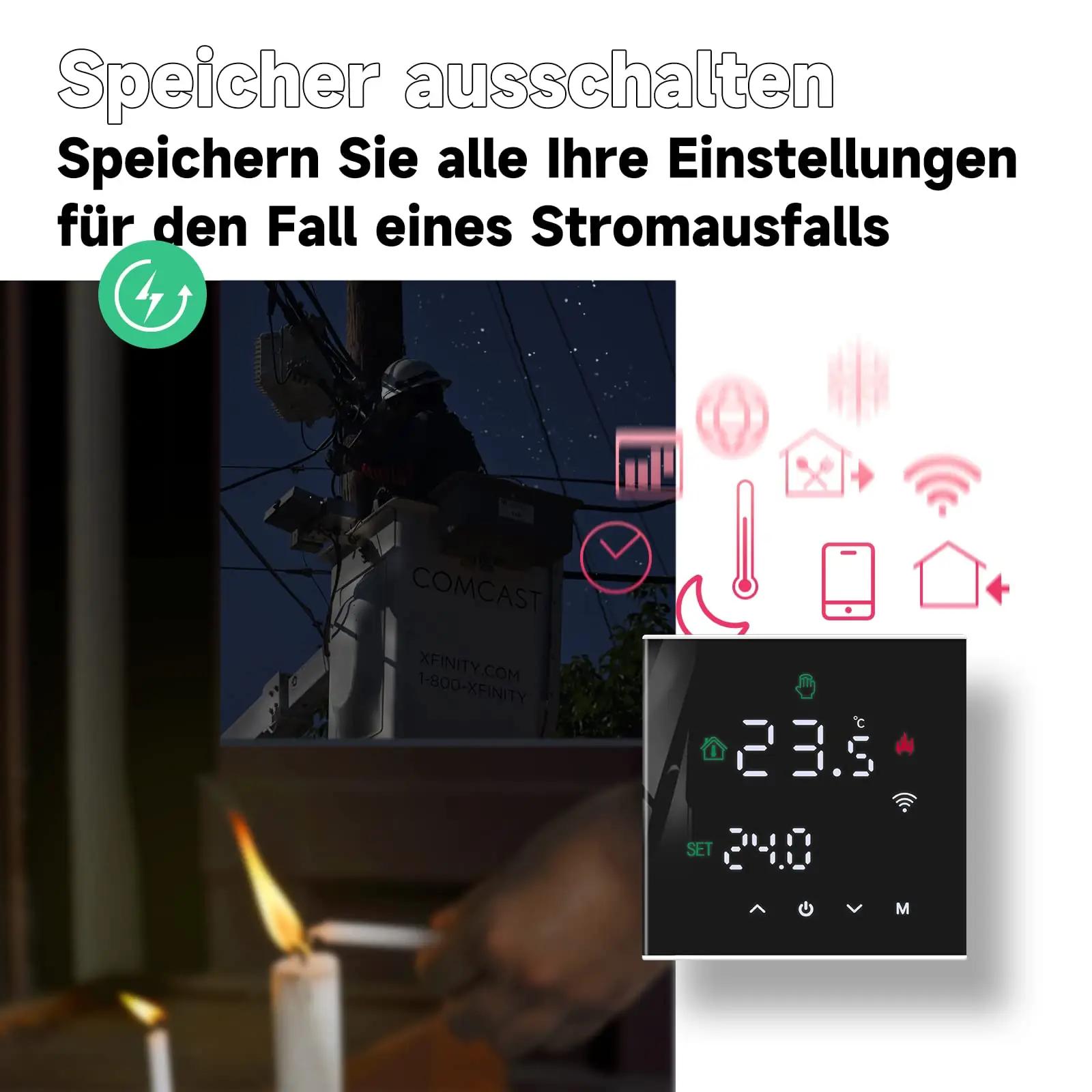 BEOK CONTROLS nutikas WiFi-termoteraator — täpne koduküte – pilt 7