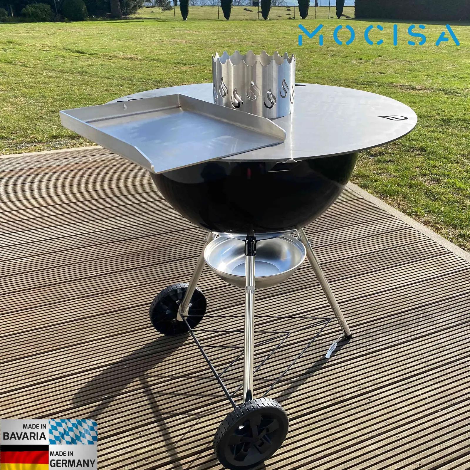 mocisa roostevaba wok-osa Ø20cm — vastupidav ja puhas pind – kasutusnäide
