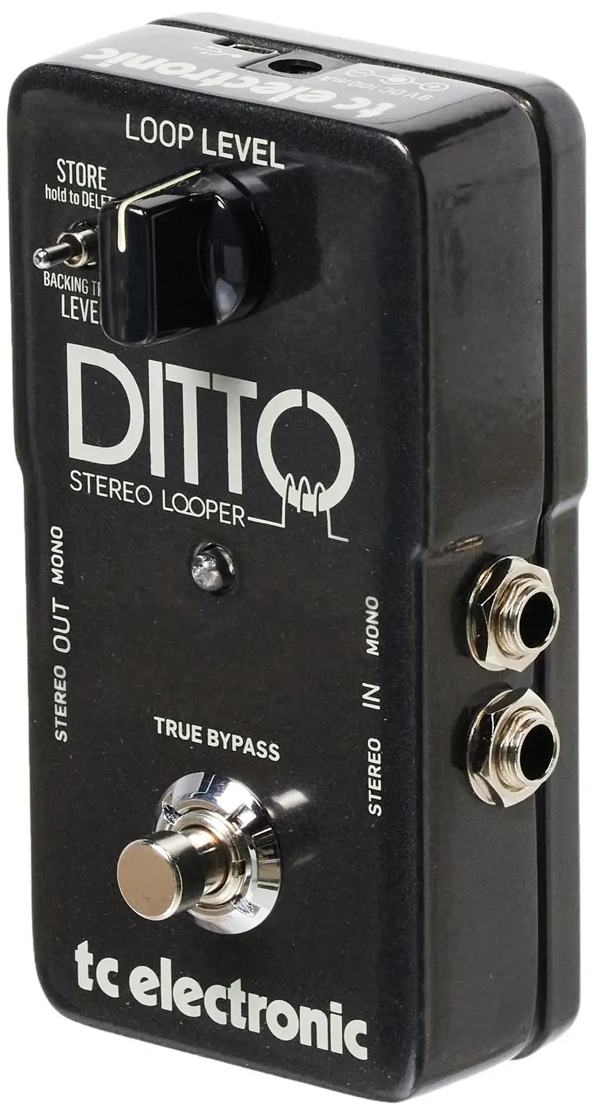t.c electronic stereo looper – intuitiivne ringmängija kitarrile – pakend ja tarvikud