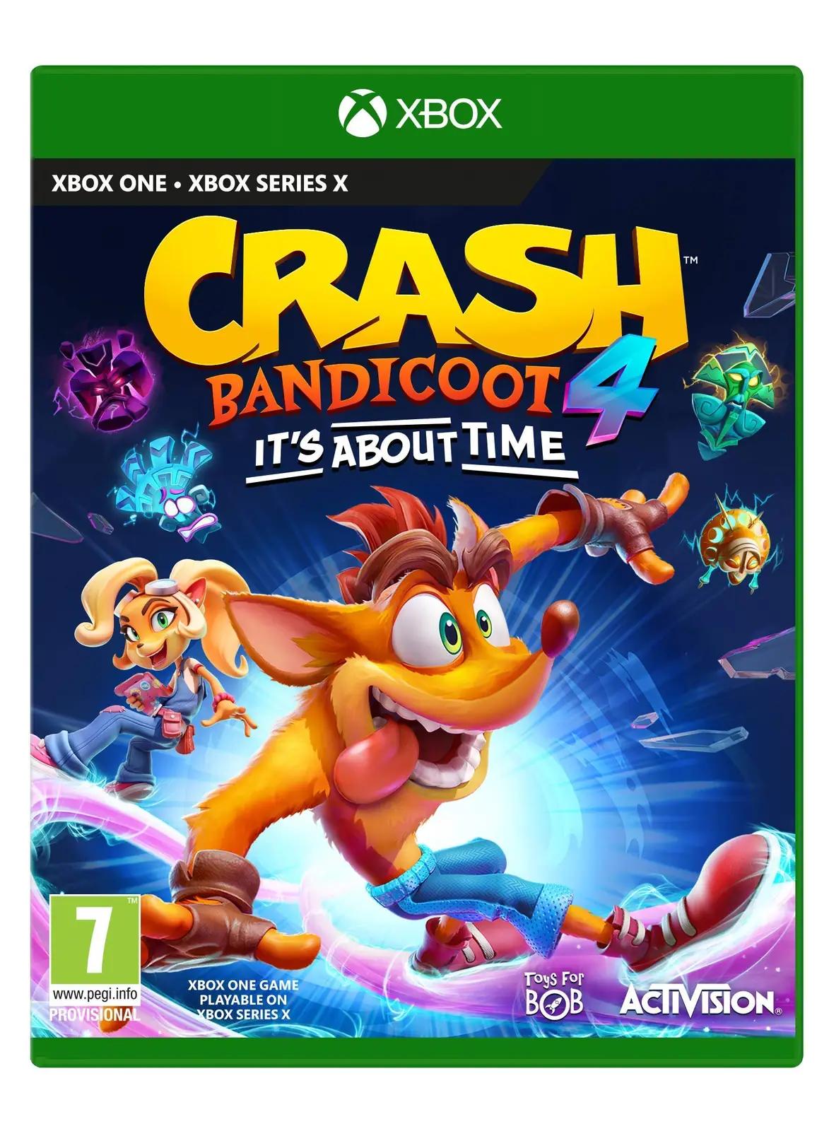 Xbox Crash Bandicoot 4 mäng CD-ROM — klassikaline seiklus – detailne vaade
