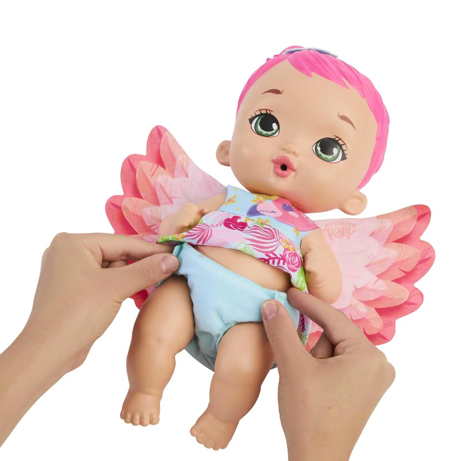 Mattel pehme plastist interaktiivne nukuke Flamingo 30 cm – lisavaade
