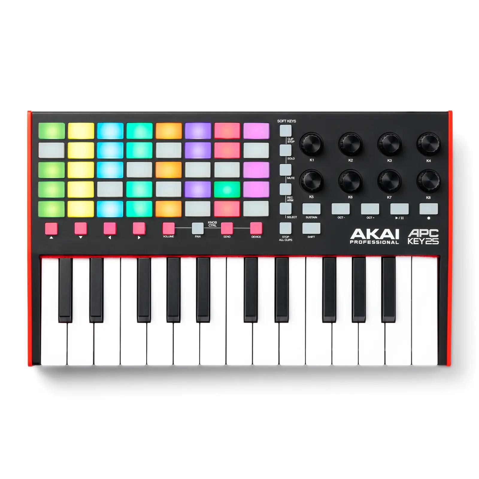 Akai Professional MIDI-klaviatuur: kompaktne 25-klahviline – pilt 9