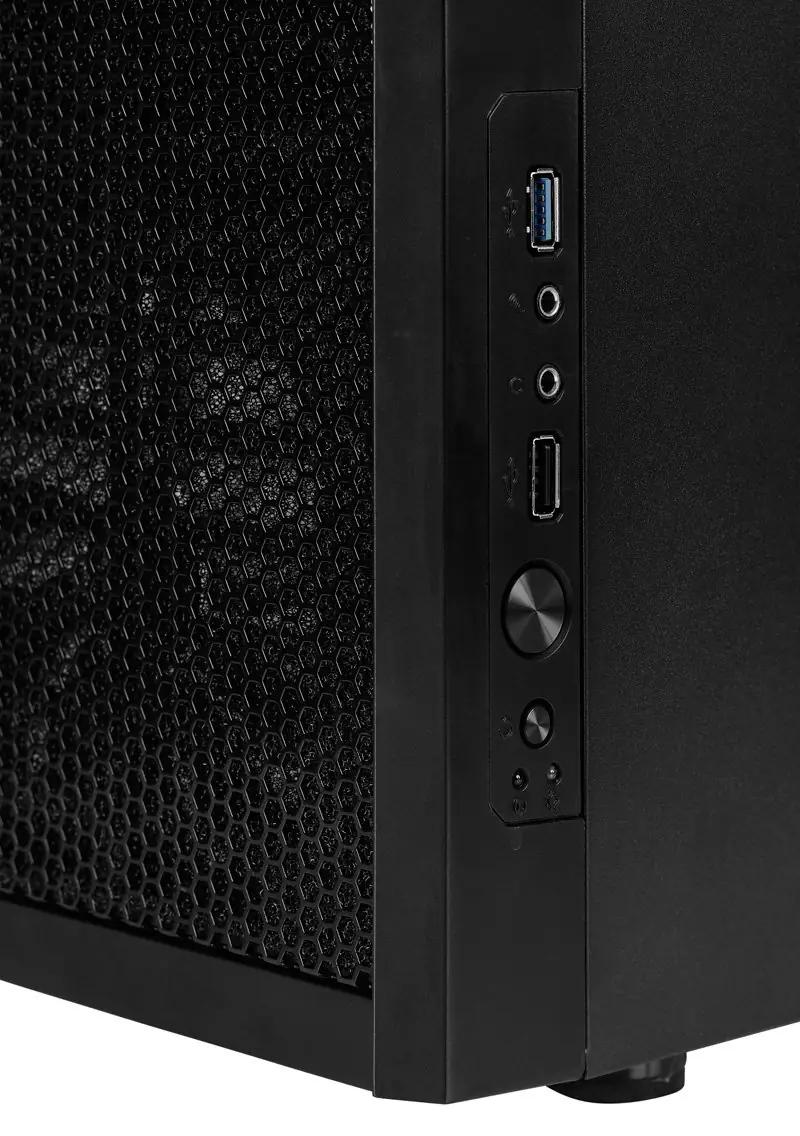 Fractal Design alumiiniumkorpus Core 1000 – kompaktne mängukast – pilt 6