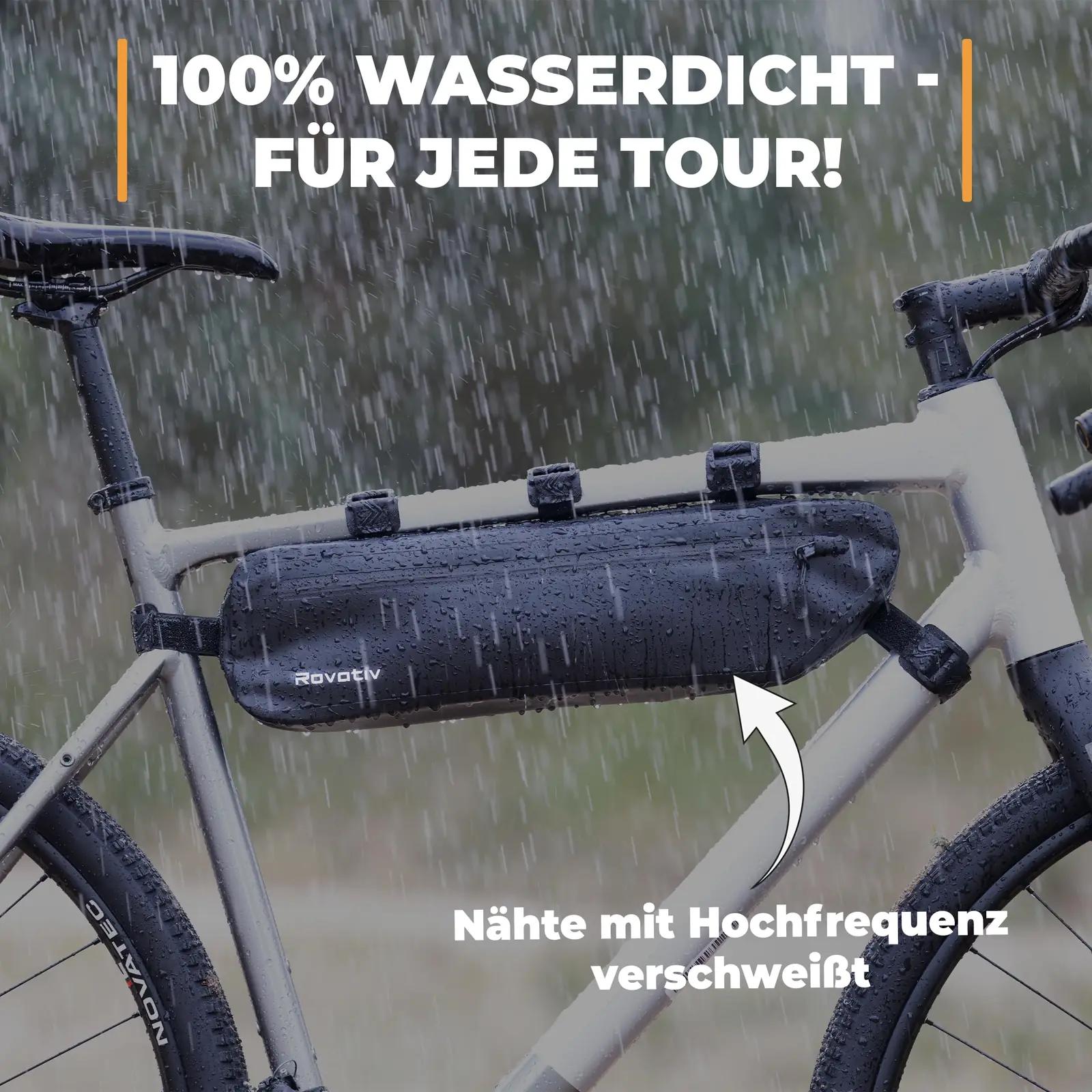 Rovativ veekindel raamikotike 42 cm – mugav bikepacking – pakend ja tarvikud