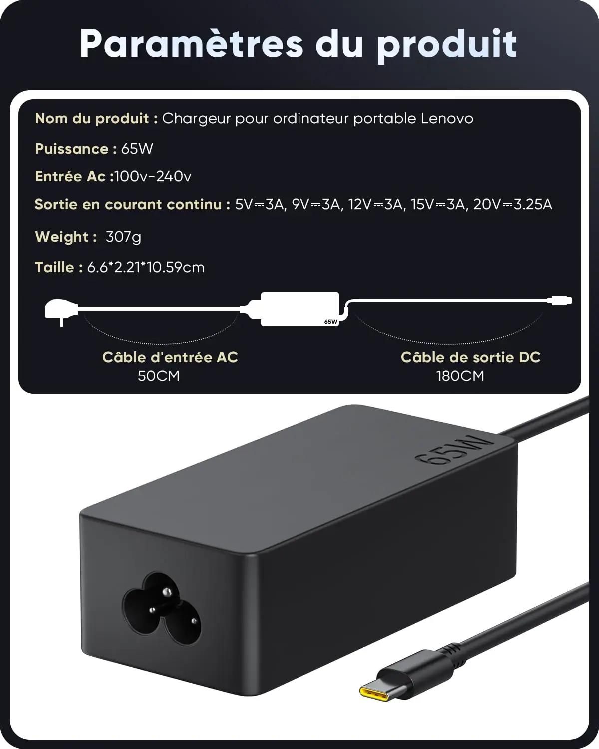 Cindrey 65 W USB-C laadija – kompaktne ja vastupidav laadimine – lisavaade