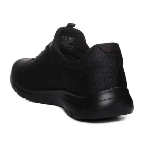 Skechers mugavad võrksussid sportlikuks igapäevaks — must 38 – detailne vaade