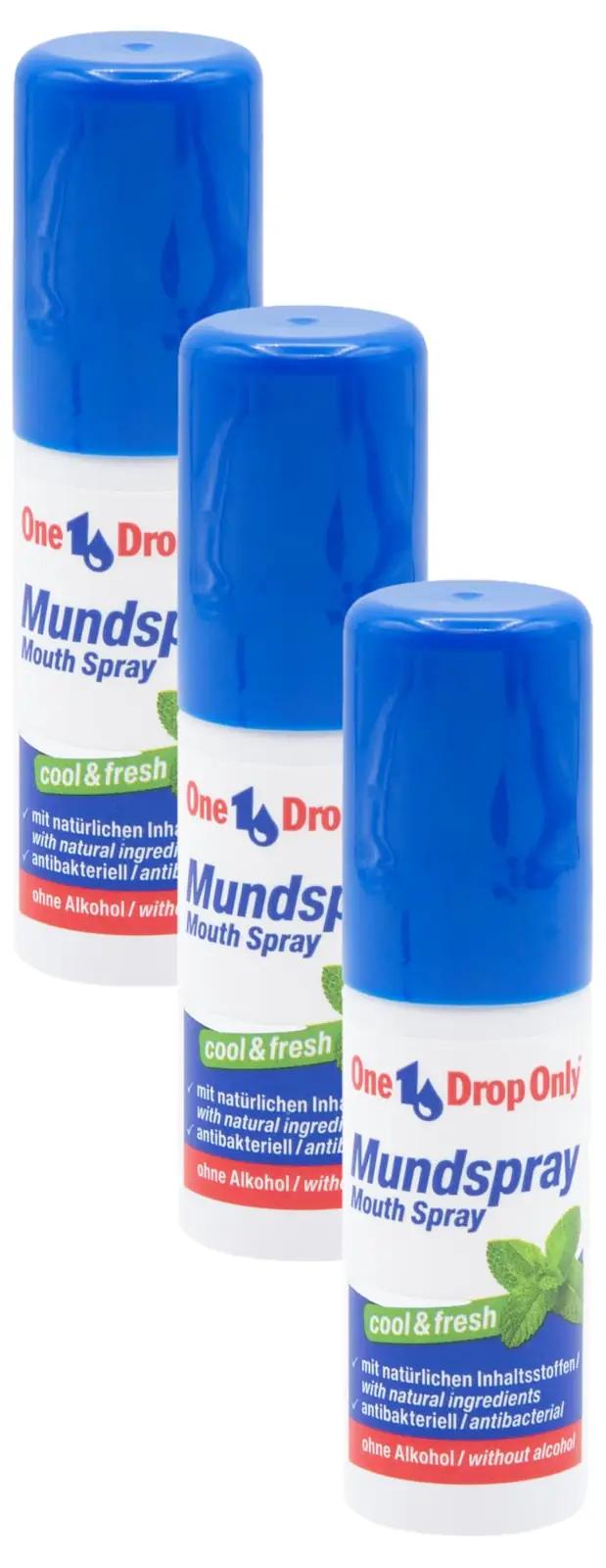 One Drop Only värskendav antibakteriaalne suusprei (15 ml)