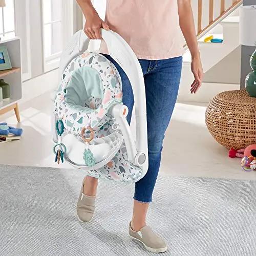 Fisher-Price kaasaskantav lasteiste plastist söögialusega — – pilt 11
