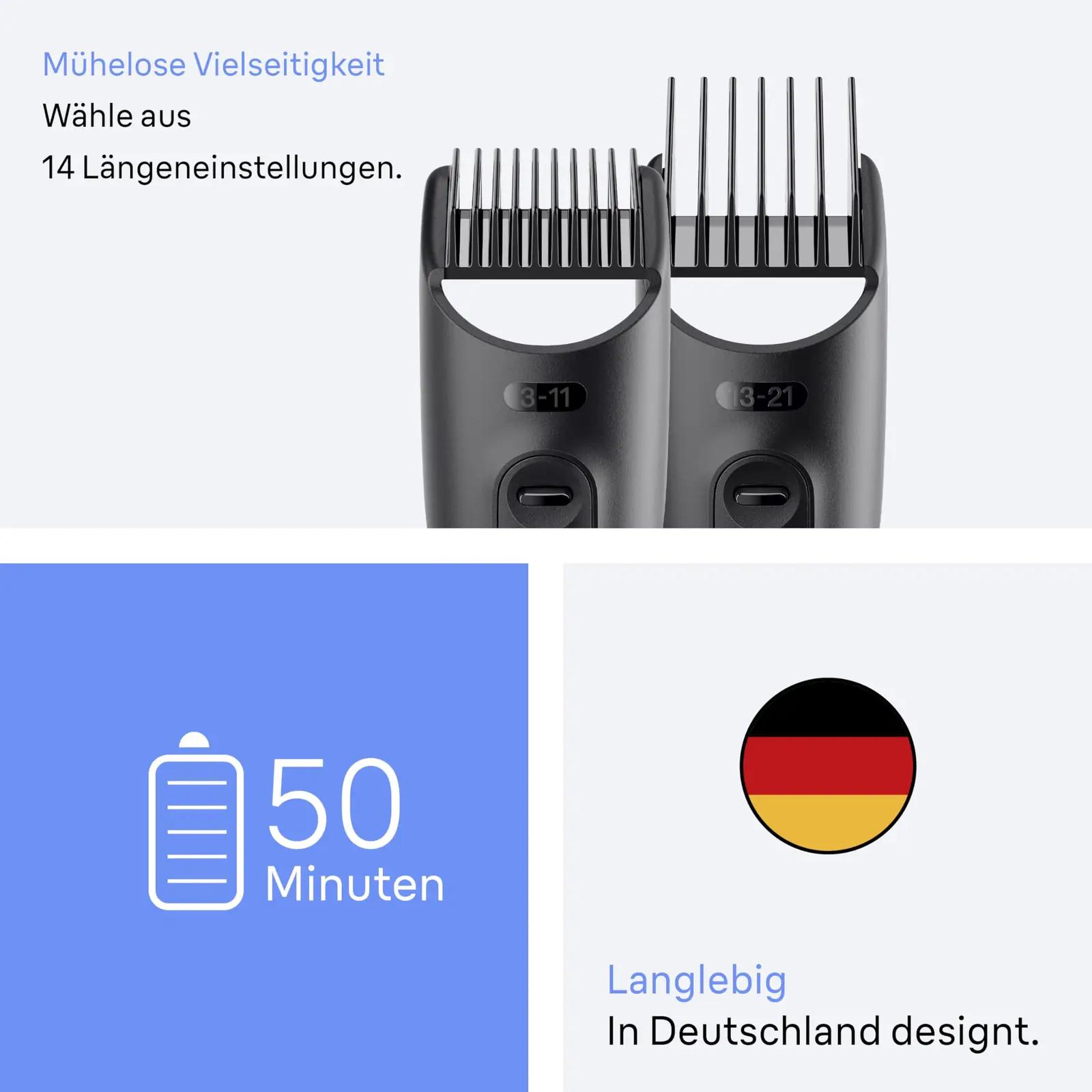 Braun universaalne trimmerikomplekt — mitmekülgne hooldus ja – kasutusnäide