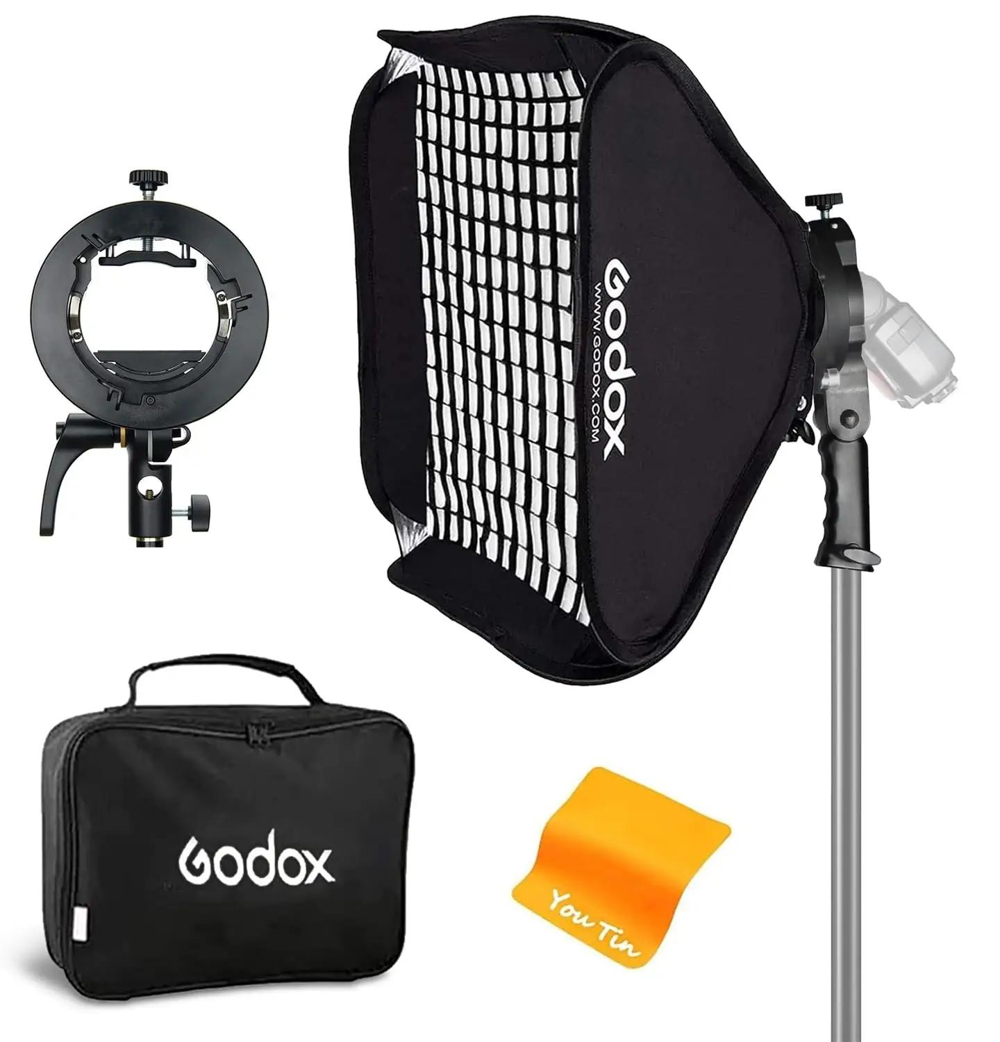 Godox stuudiosoftbox 80×80 cm – kompaktne hajuti fotoks