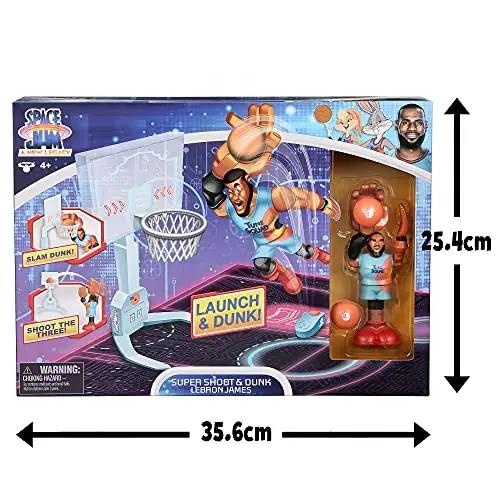 Famosa Space Jam mänguline plastikust korvpallikomplekt lastele – pilt 9