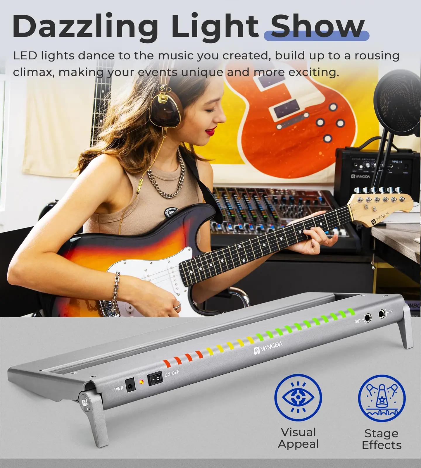 vangoa alumiiniumist kergelt kaasaskantav pedalboard – pilt 7