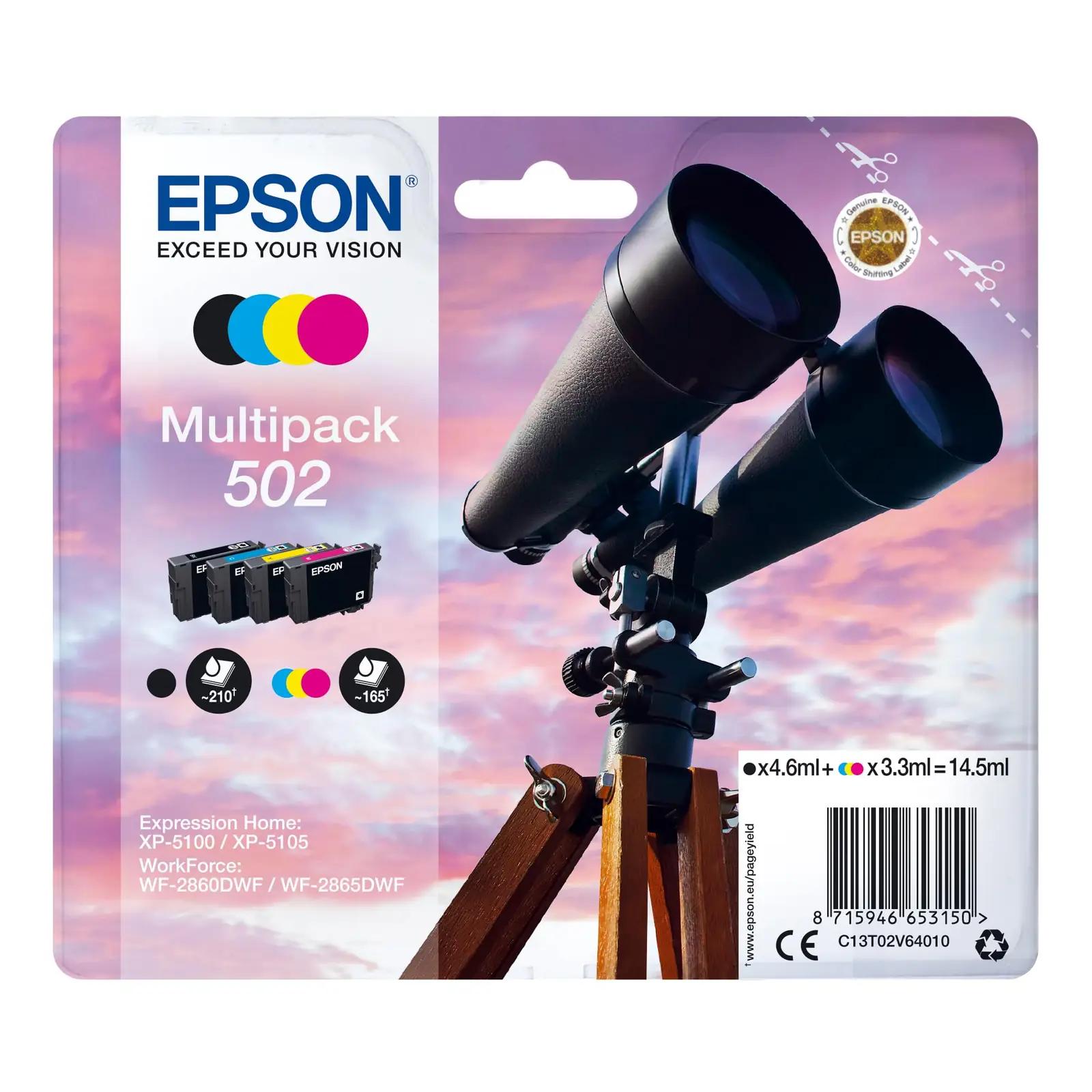 Epson originaal tindikomplekt – tindipatruunad tindiprinteritele