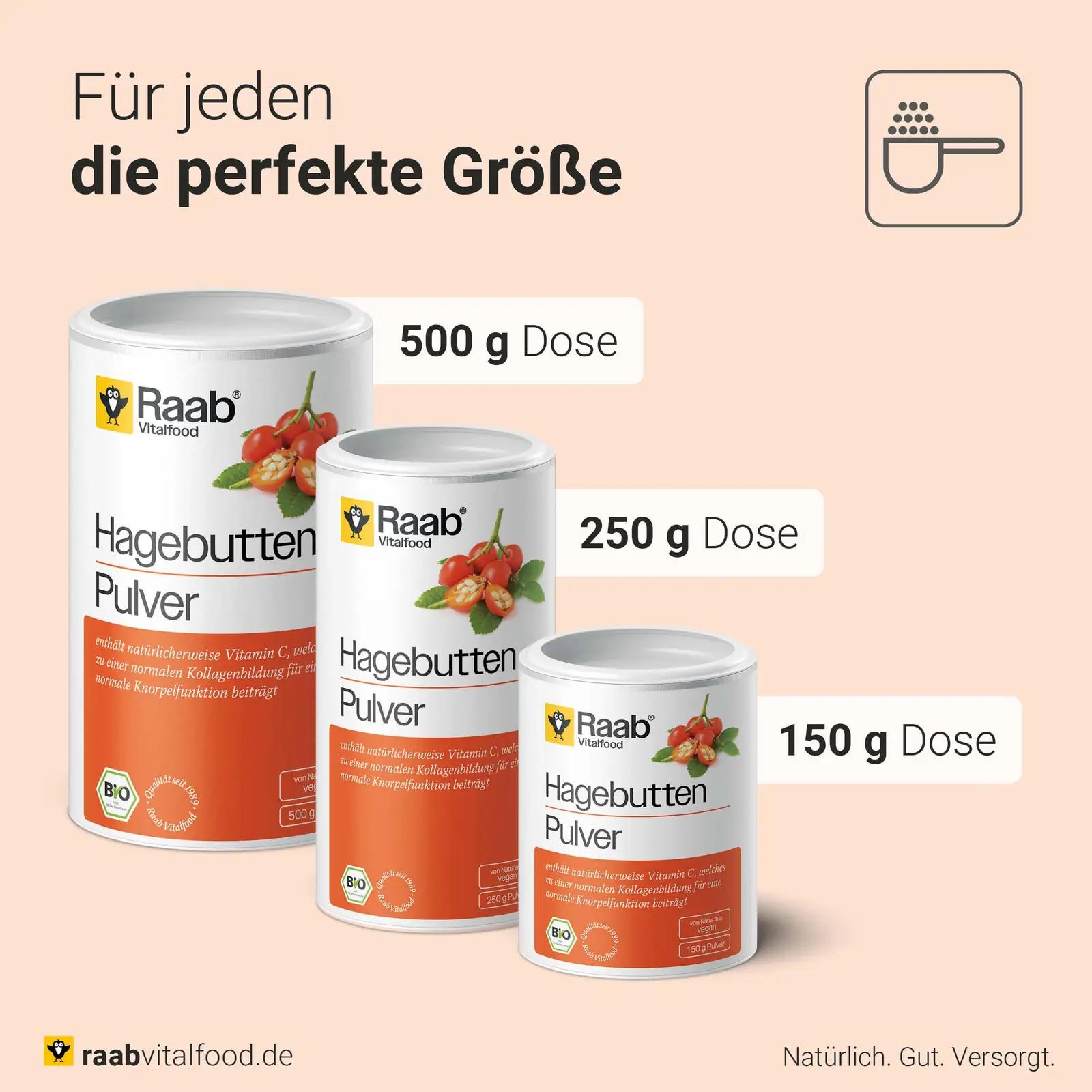 Raab Vitalfood orgaaniline hagebuttepulber — liigeste ja – pilt 7