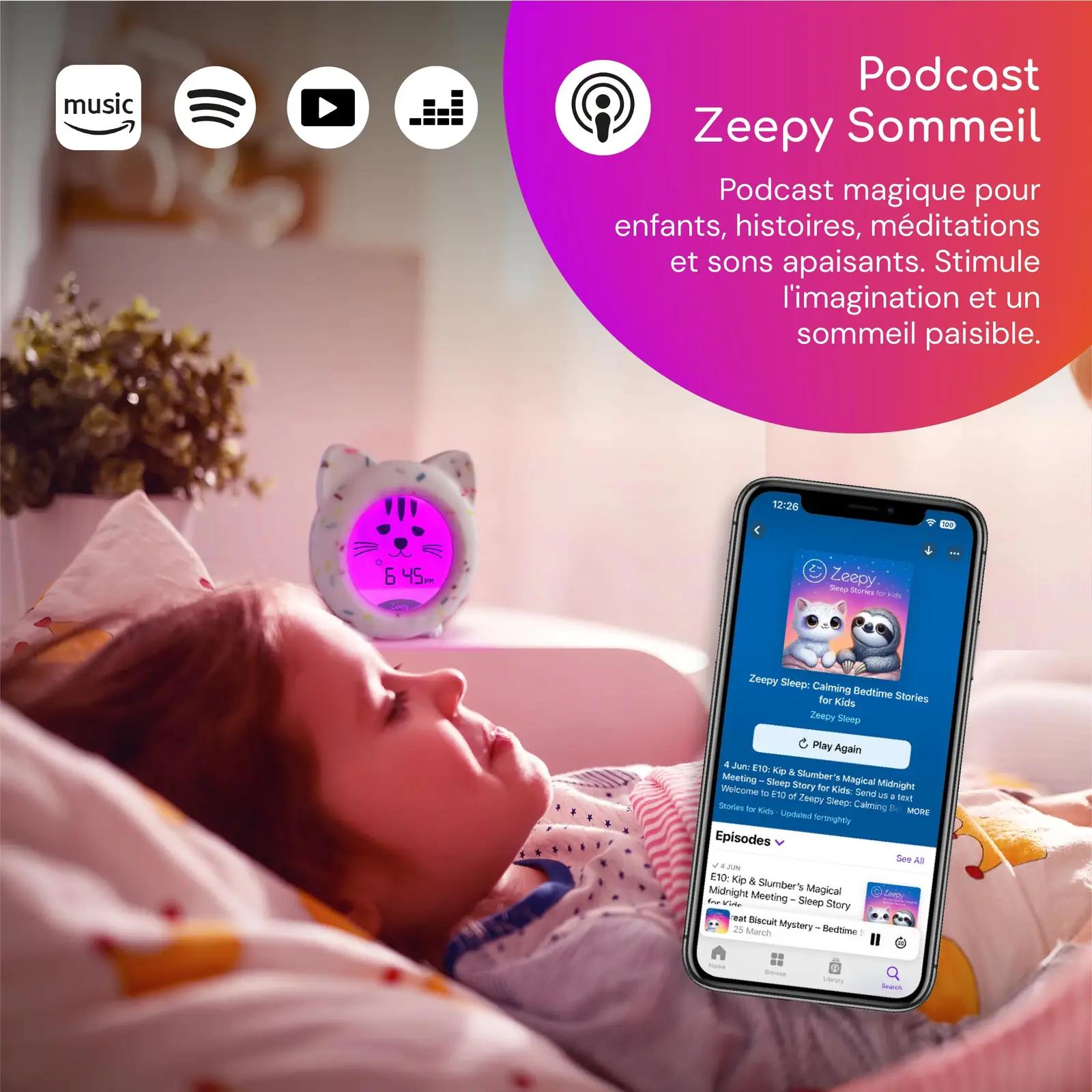 Zeepy pehme silikoonist une- ja öölamp kingituseks 4600 – pilt 6