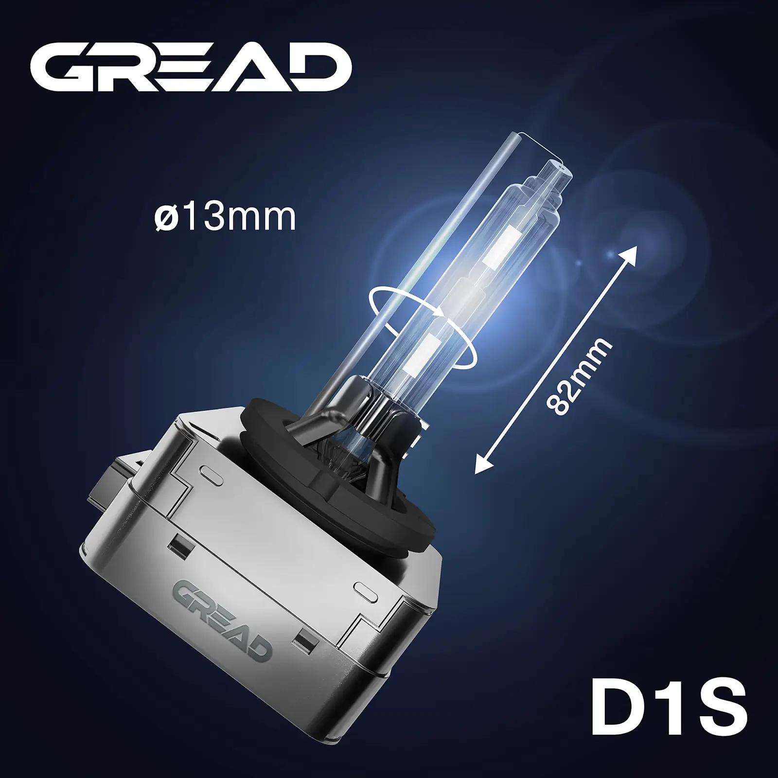 Gread Xenon-pirnid D1S 2 tk — tugev valgus ja pikk eluiga – kasutusnäide
