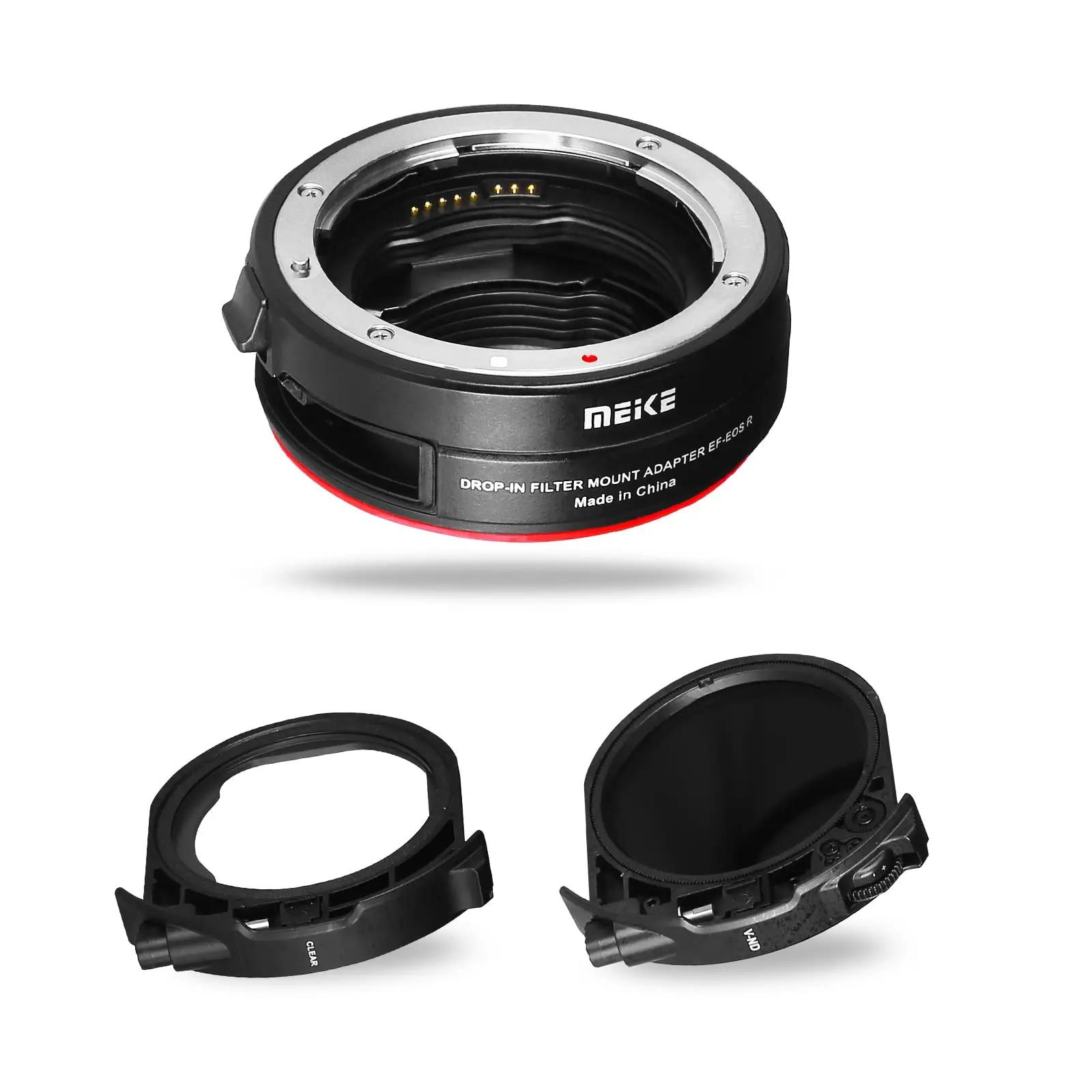 Meike fotoadapter koos muutuva ND- ja UV-filtriga