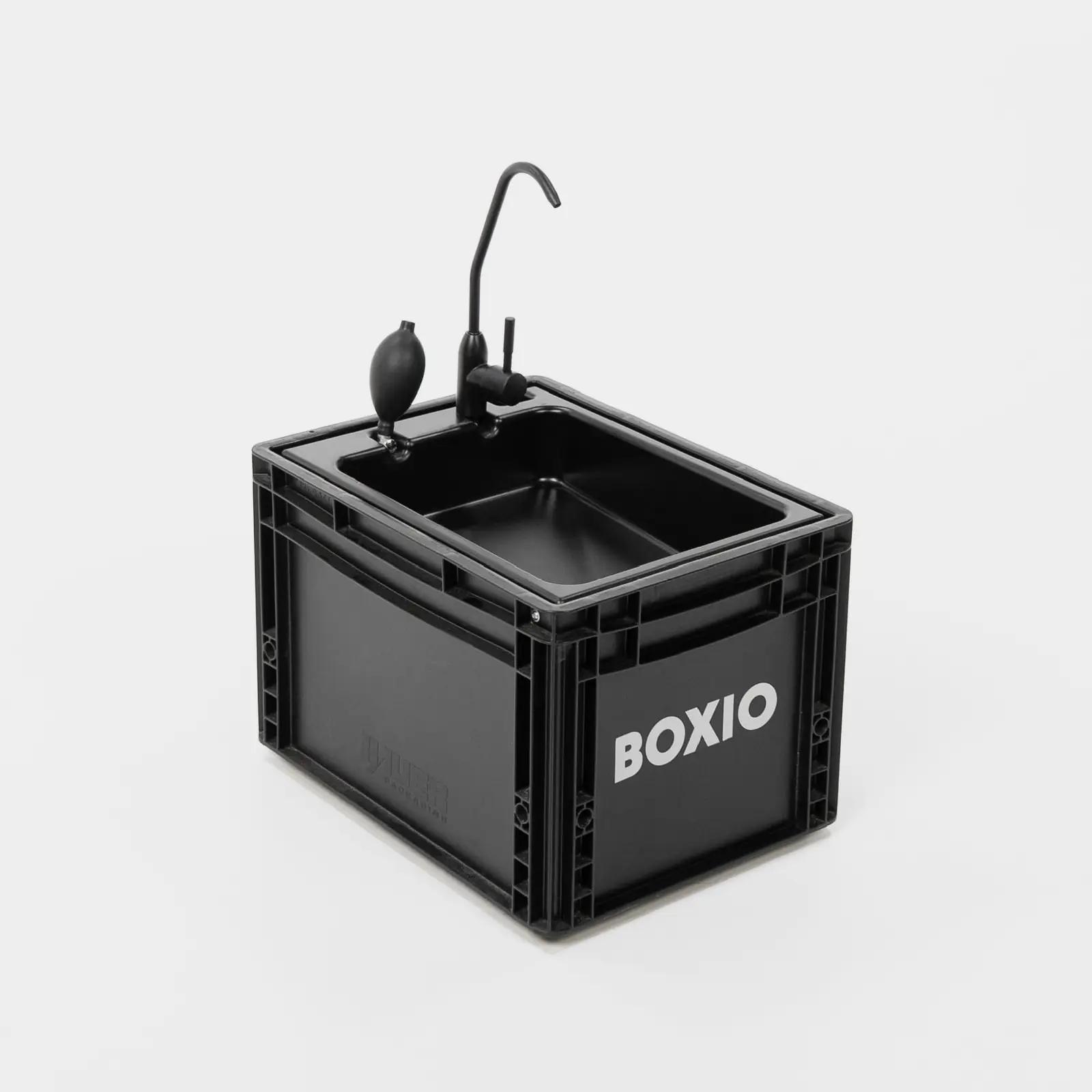 BOXIO kaasaskantav plastikspüleesindus 40×30 – ideaalne matkajale