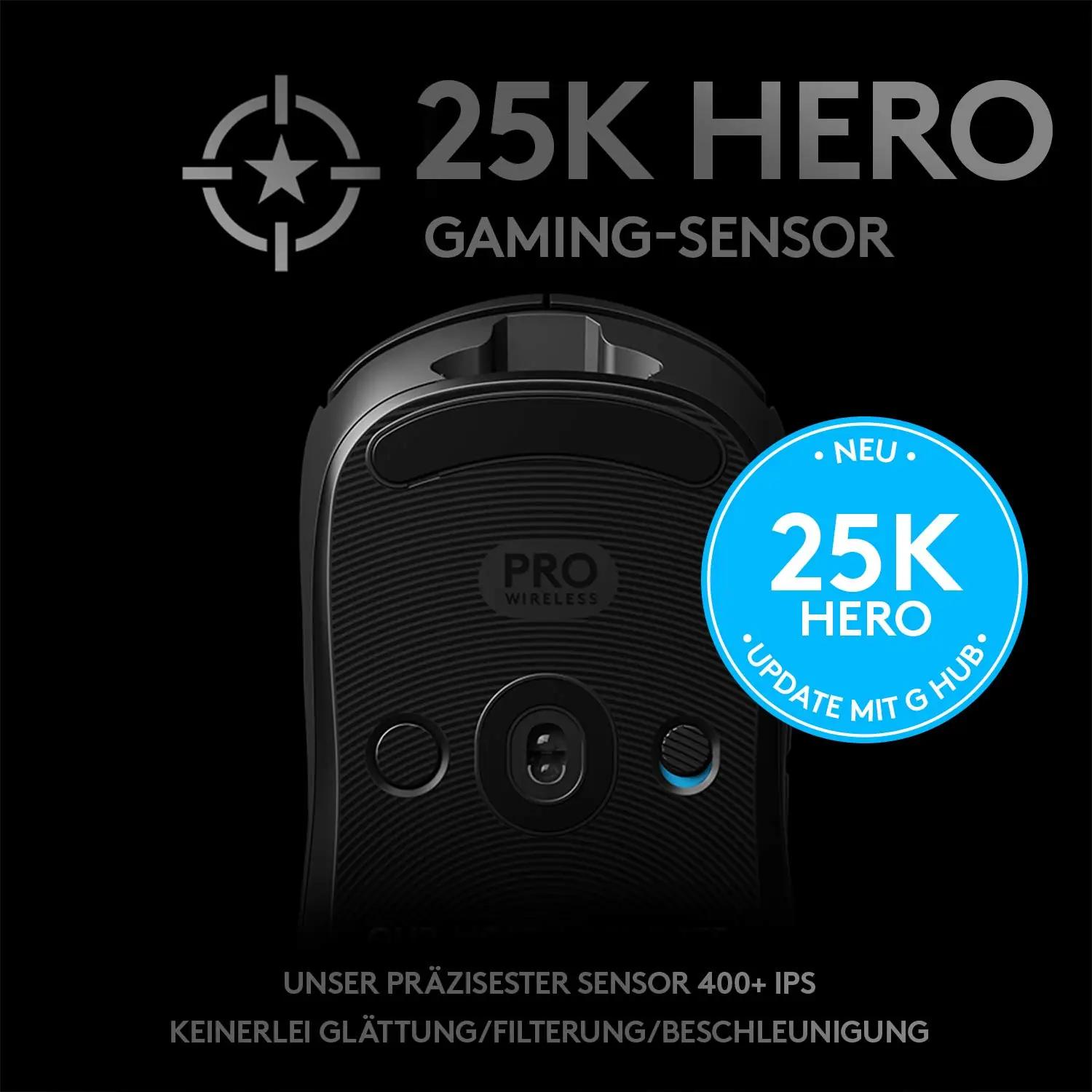 Logitech G ergonoomiline ultrakerge mänguhiir kingituseks – pakend ja tarvikud