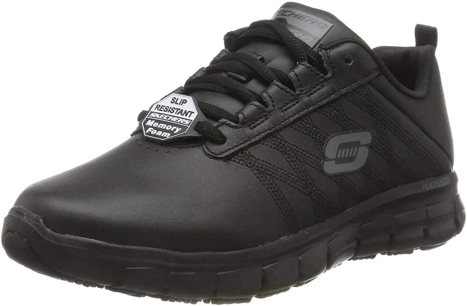Skechers nahast mugav töökeskkonna toss – stiilne ja vastupidav