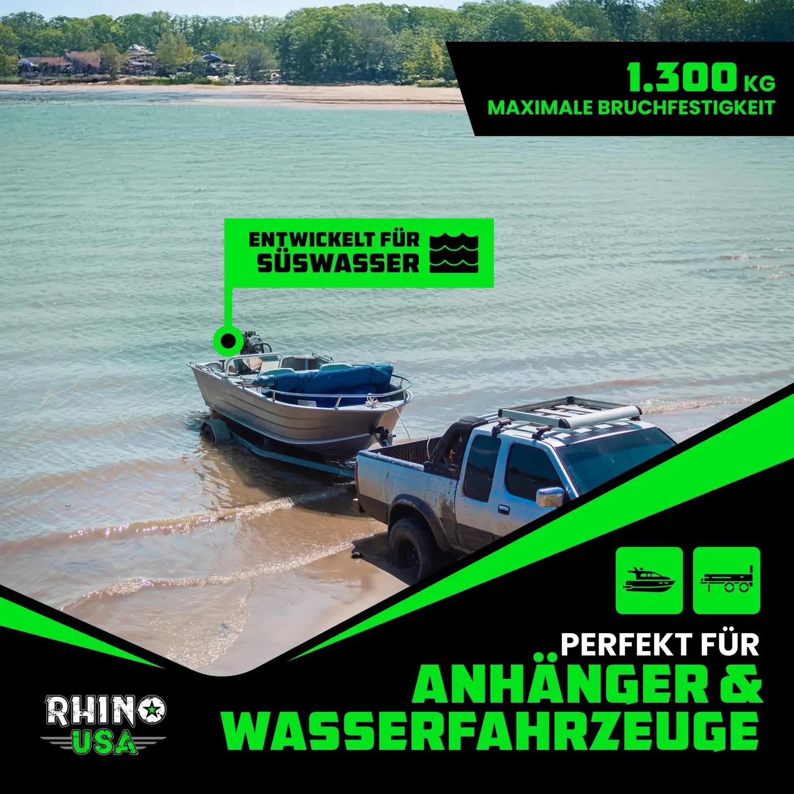 Rhino USA tugev terasrihmad paadiveoks — vastupidav 5cm x1,1m – pilt 7