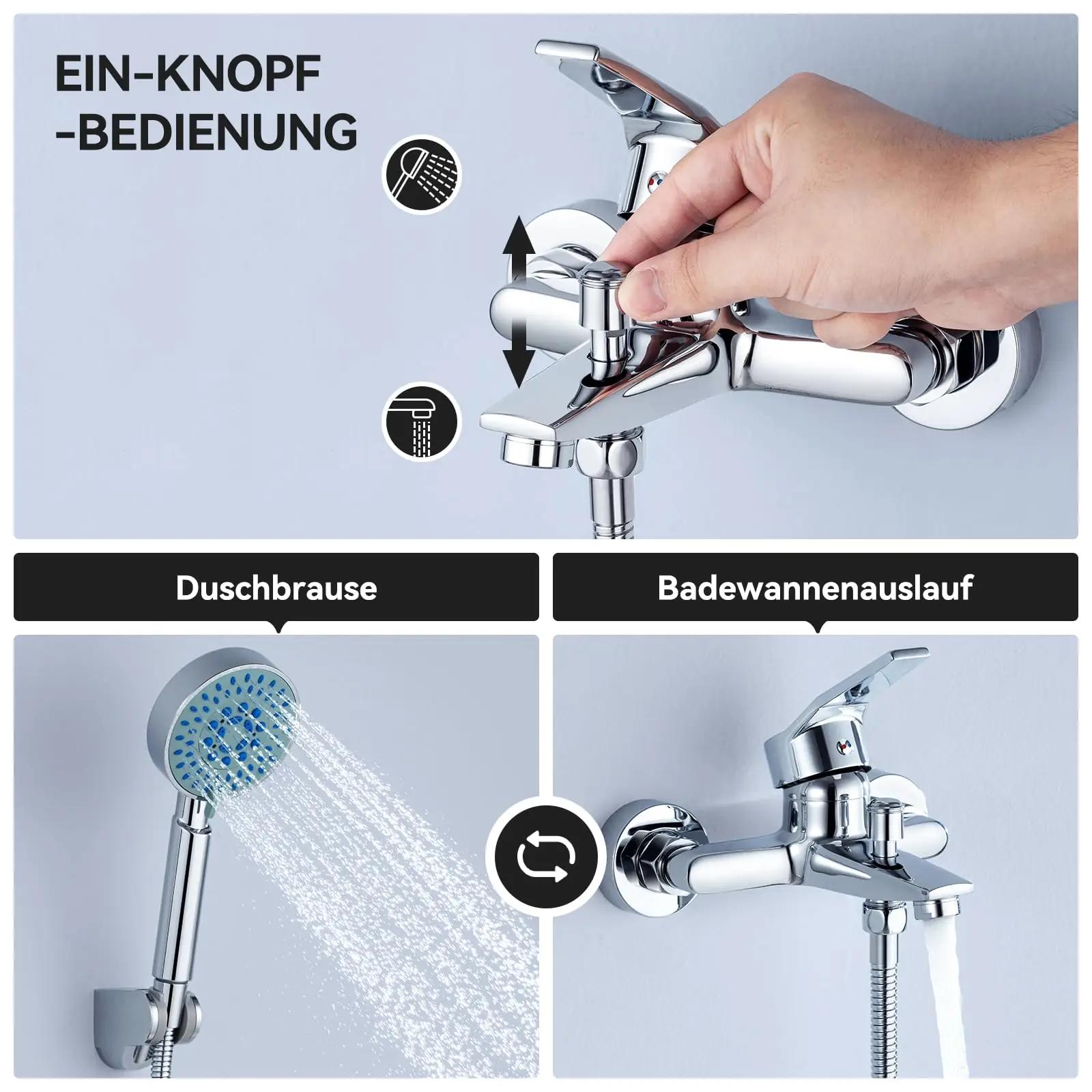 Auralum JLJ0303 duši- ja vannisüsteemid – detailne lähivaade