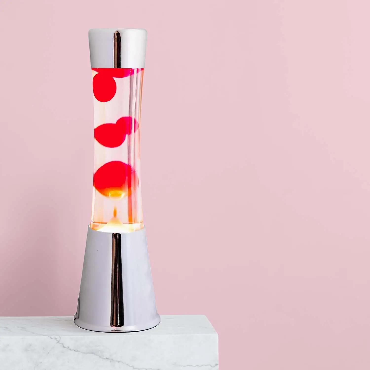 FISURA elegantsne lava-lamp punase lavaga — dekoratiivne – lisavaade