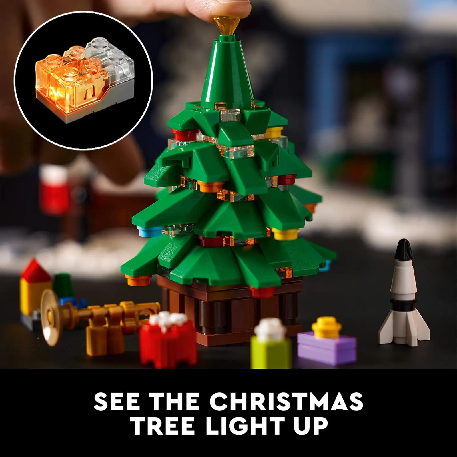 LEGO talvine küla Santa’s Visit – detailne kinkideidee – lisavaade