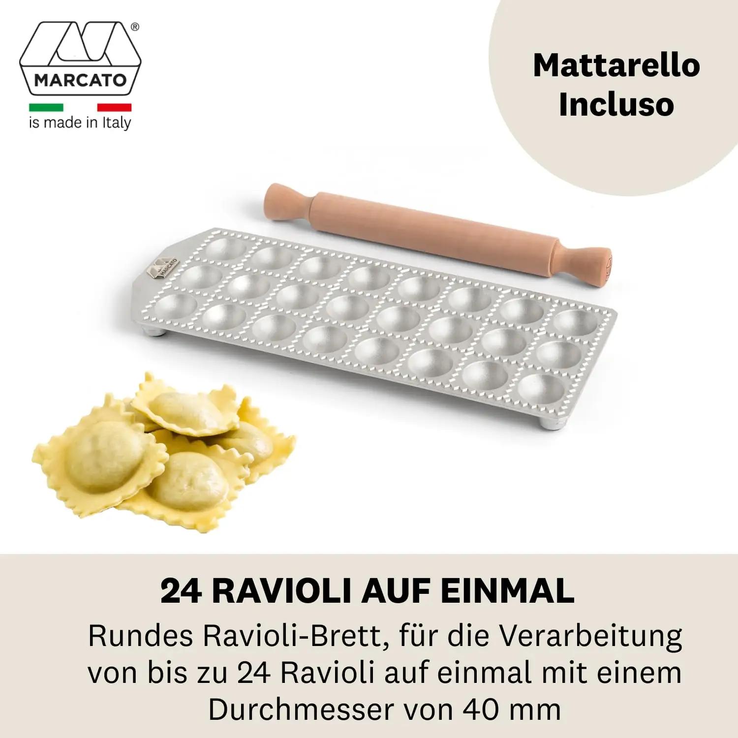 MARCATO alumiiniumist raviolikujundaja — traditsiooniline ja – pakend ja tarvikud