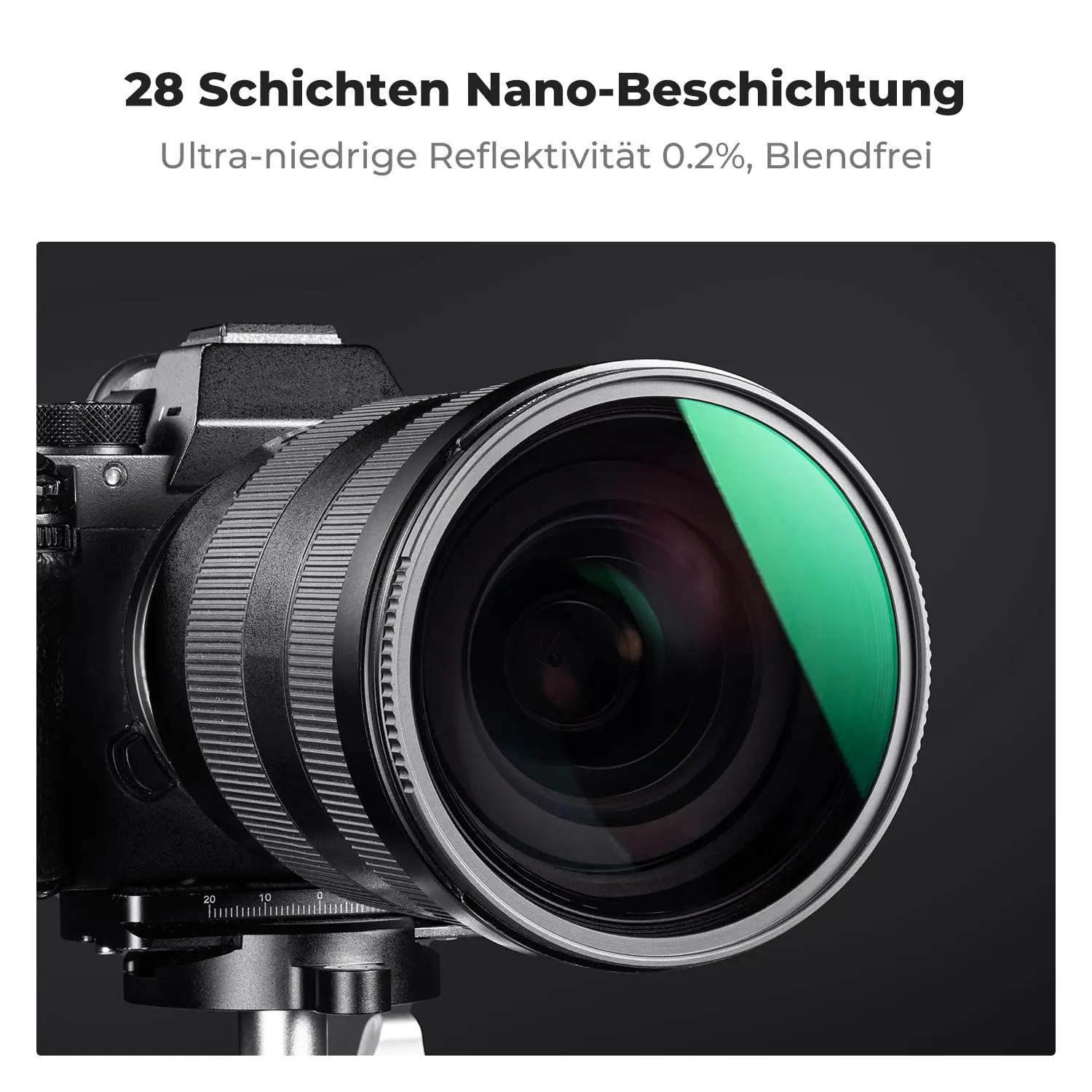 K&F CONCEPT kvaliteetne 82mm ND-filterite komplekt – pilt 6