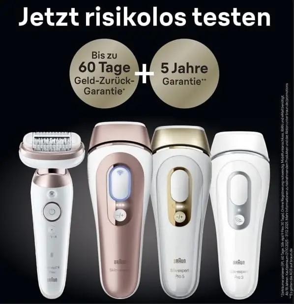 Braun Silk-épil 9 Flex epilaator – 360° painduv hooldus – detailne vaade