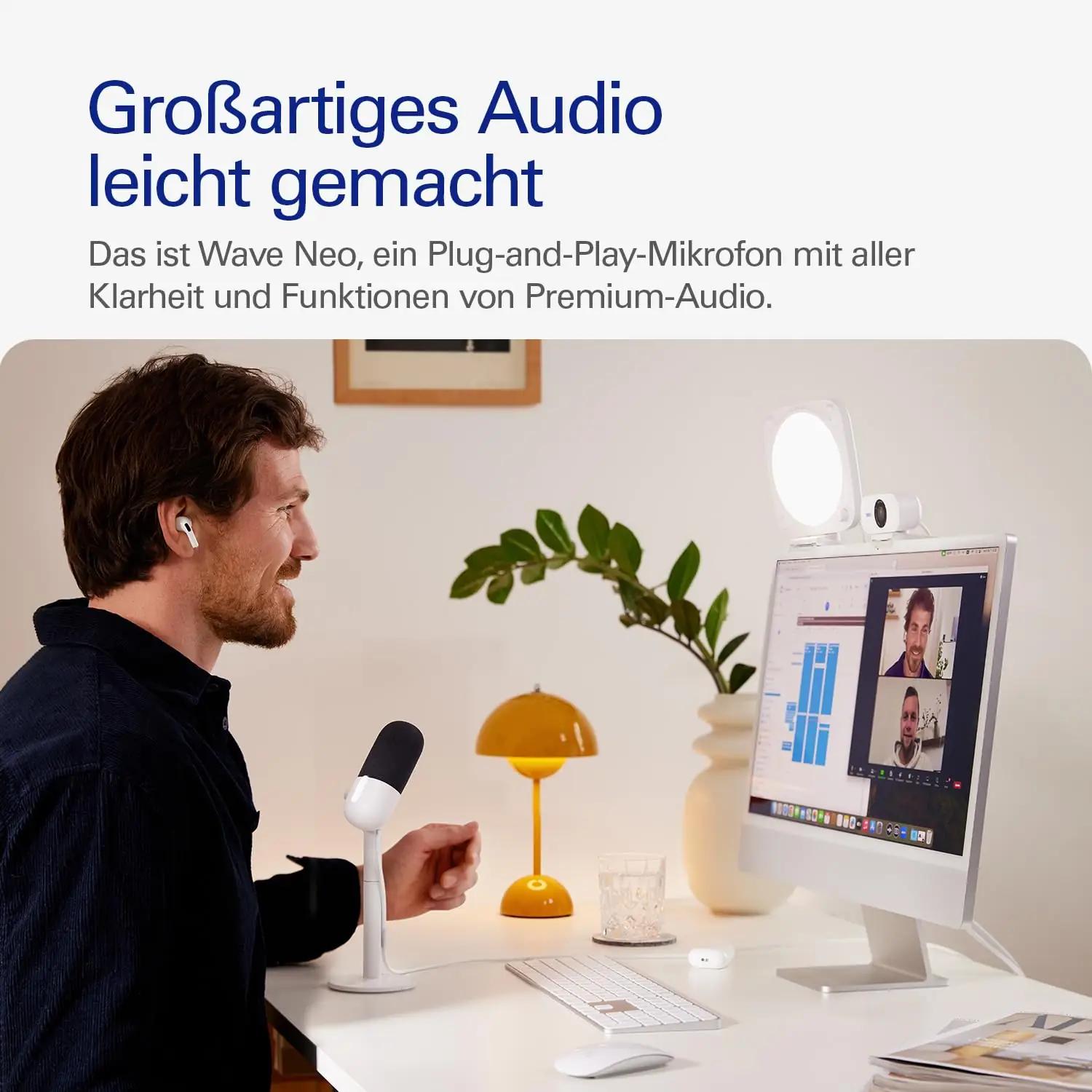 Elgato NEOWAVE pc mikrofonid – detailne lähivaade