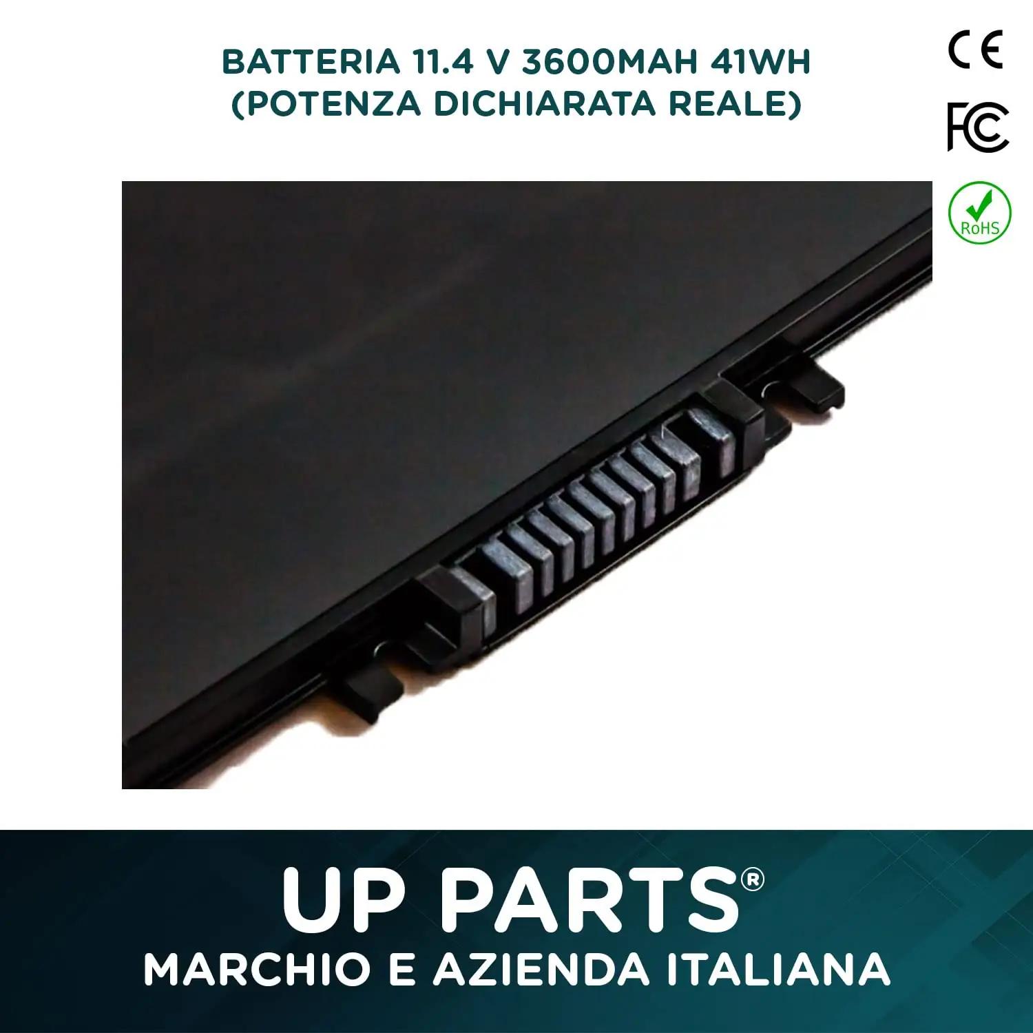 UP PARTS vastupidav sülearvuti aku – sobib HP sülearvutitele – lisavaade