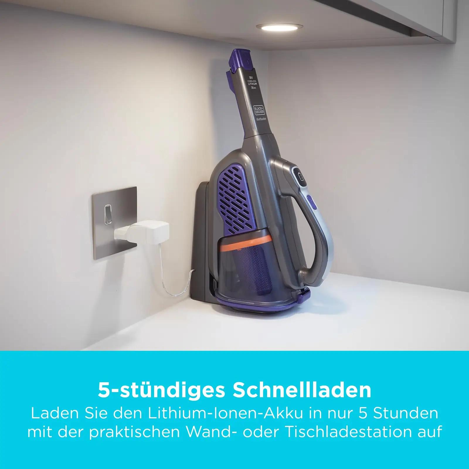 BLACK+DECKER kompaktne lemmikloomade tolmuimeja – lisavaade