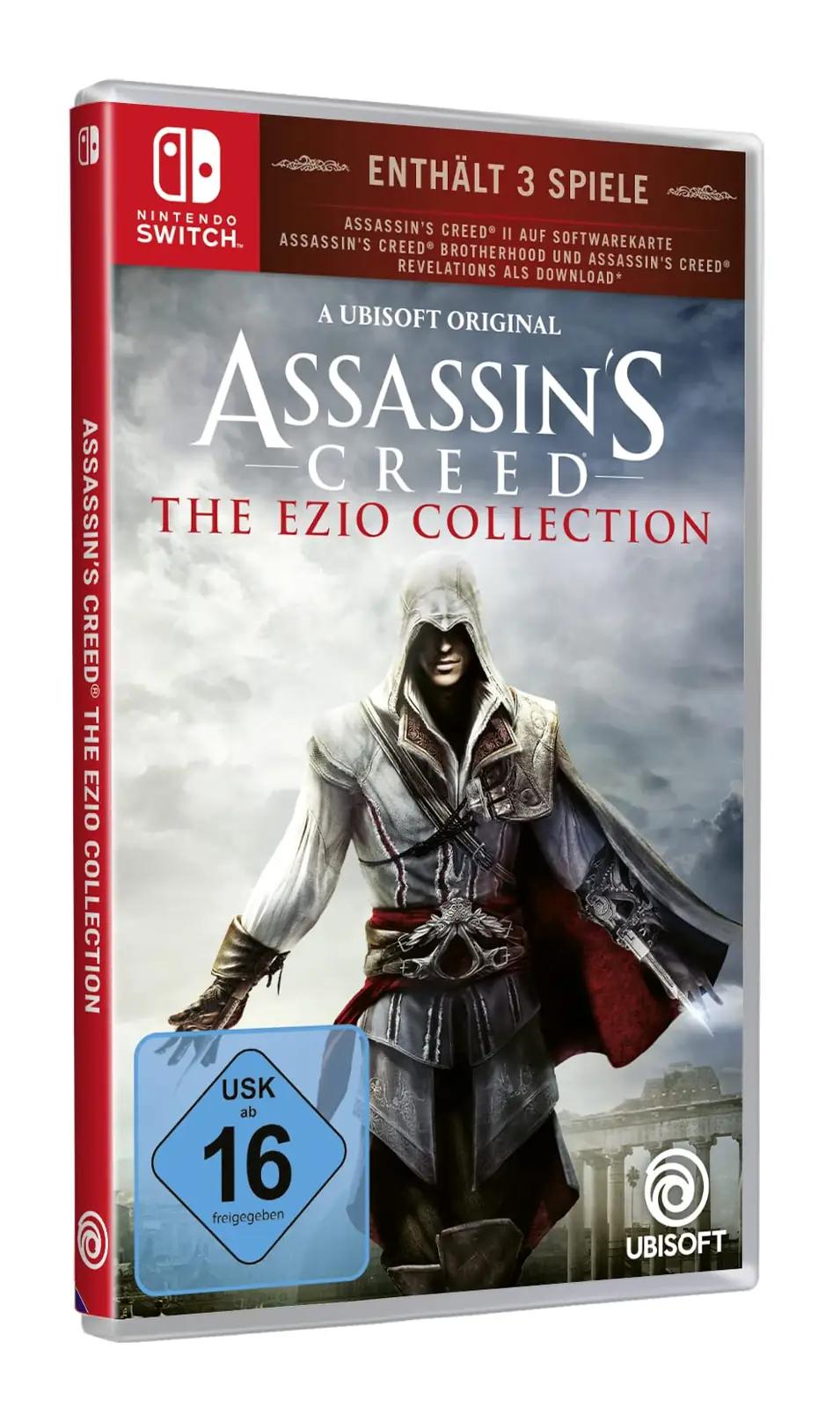 Ubisoft mängukollektsioon Nintendo Switch jaoks – Ezio komplekt