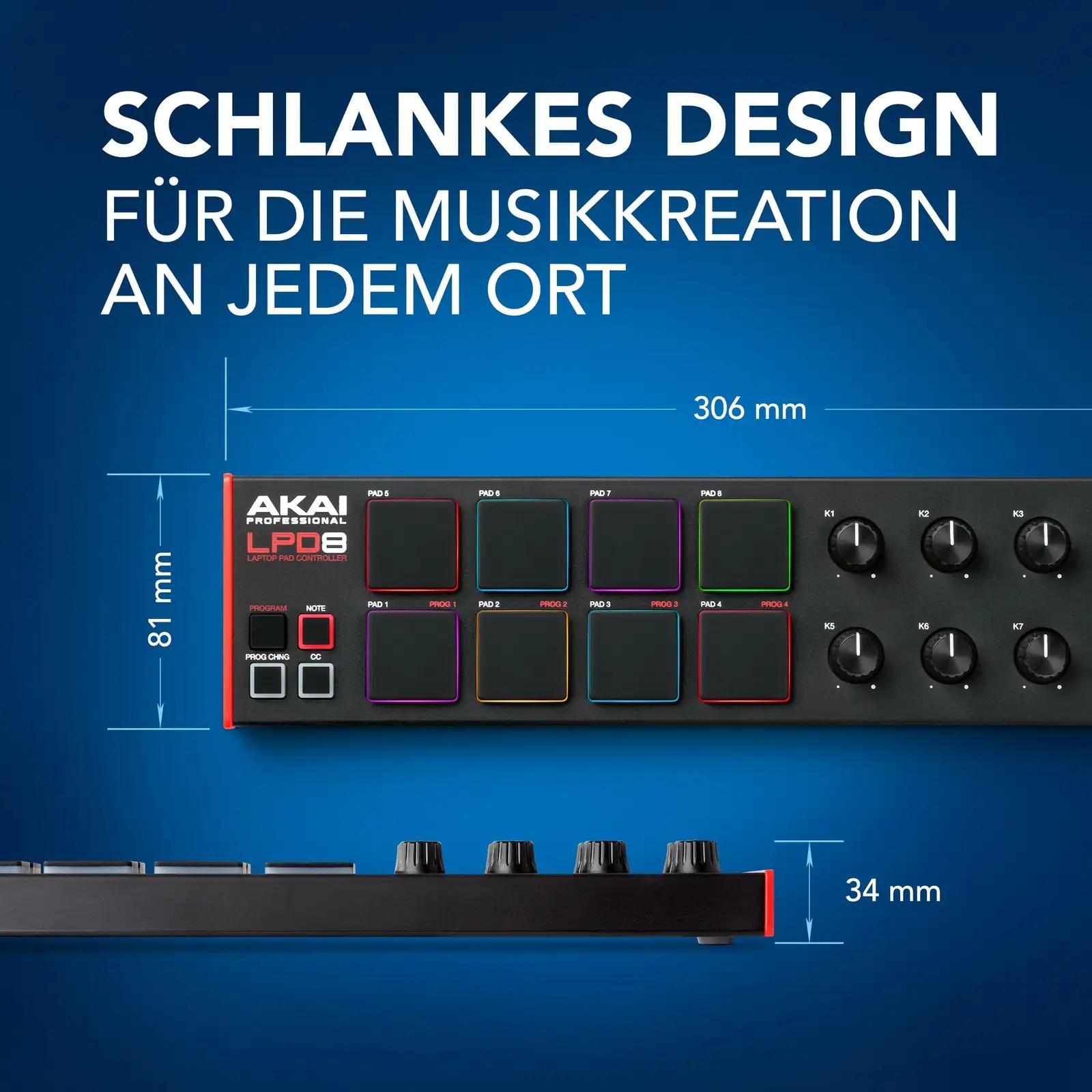 Akai Professional kompaktne pad-kontroller stuudio ja live – pilt 6