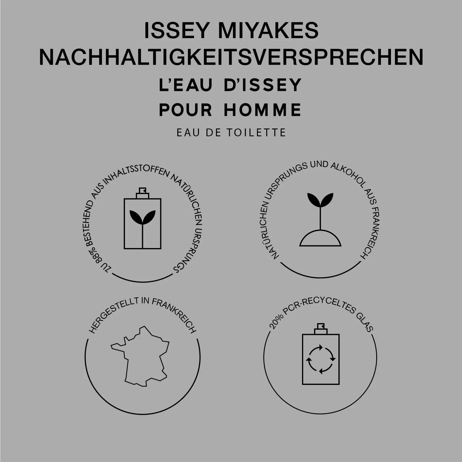 Issey Miyake parfüüm 125 ml – värske ja puidune elegantne lõhn – pakend ja tarvikud
