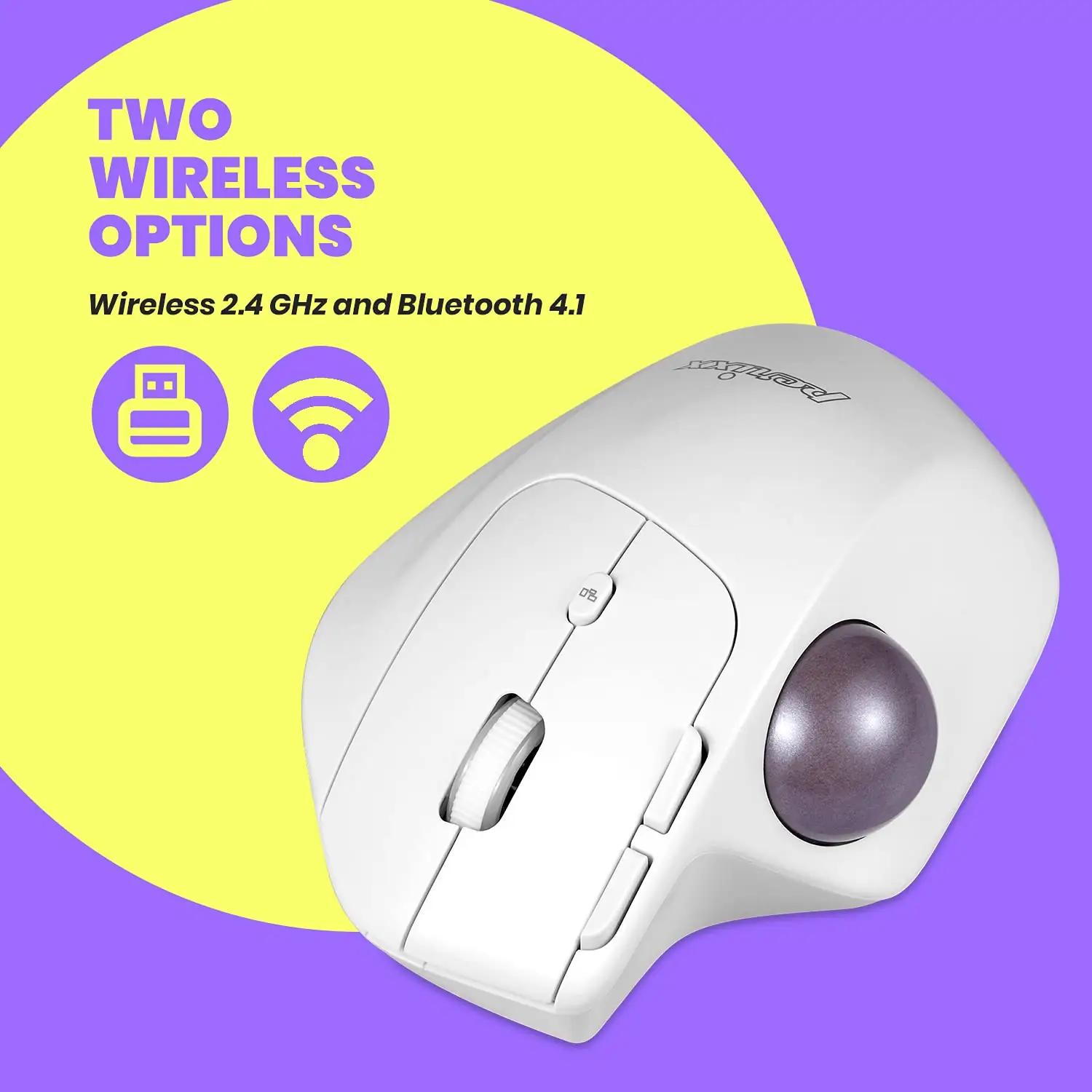 Perixx ergonoomiline traatvaba trackball-hiir – kasutusnäide