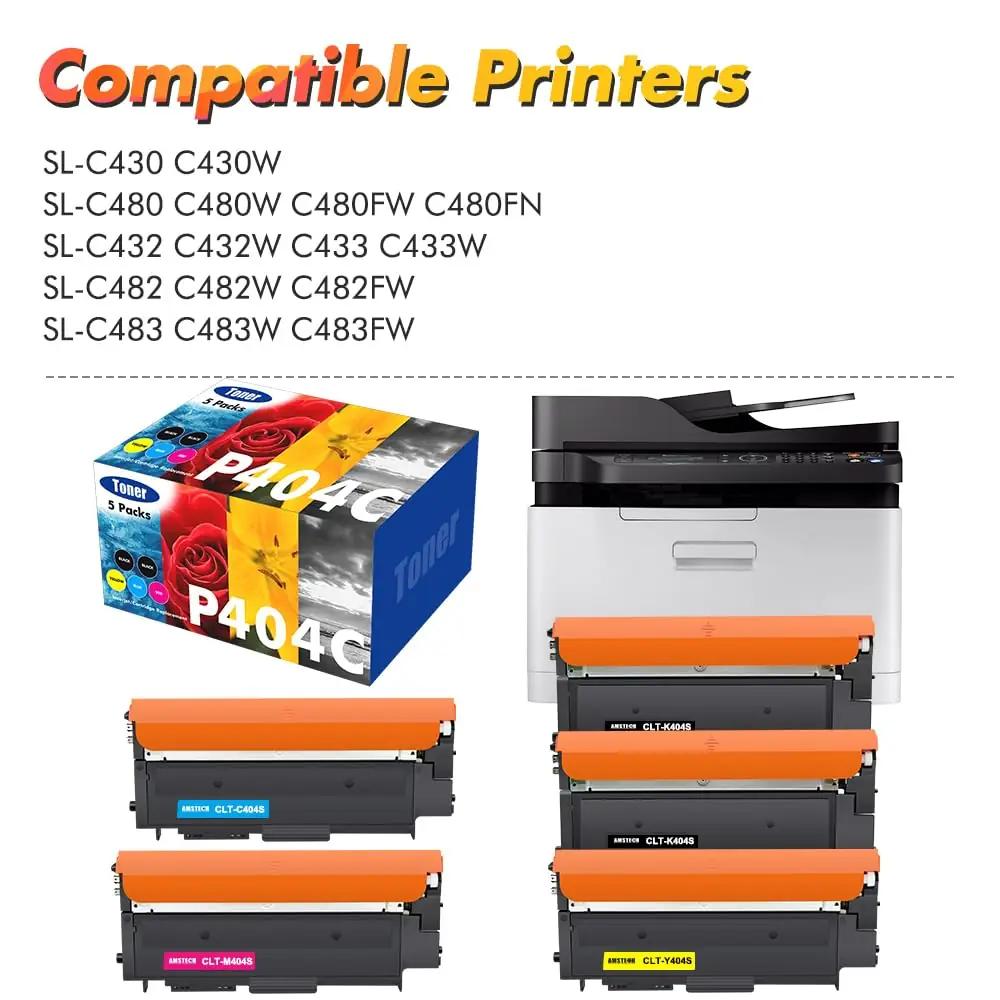 Amstech must toner Samsung C480w – mitmekäitluslik pakend – detailne vaade