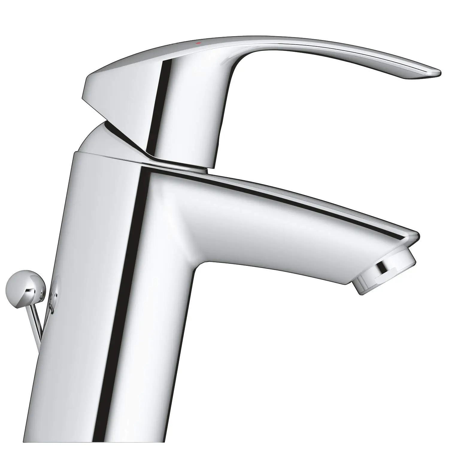 GROHE kroomitud messsingist kraan – veesäästlik vannituppa – detailne vaade