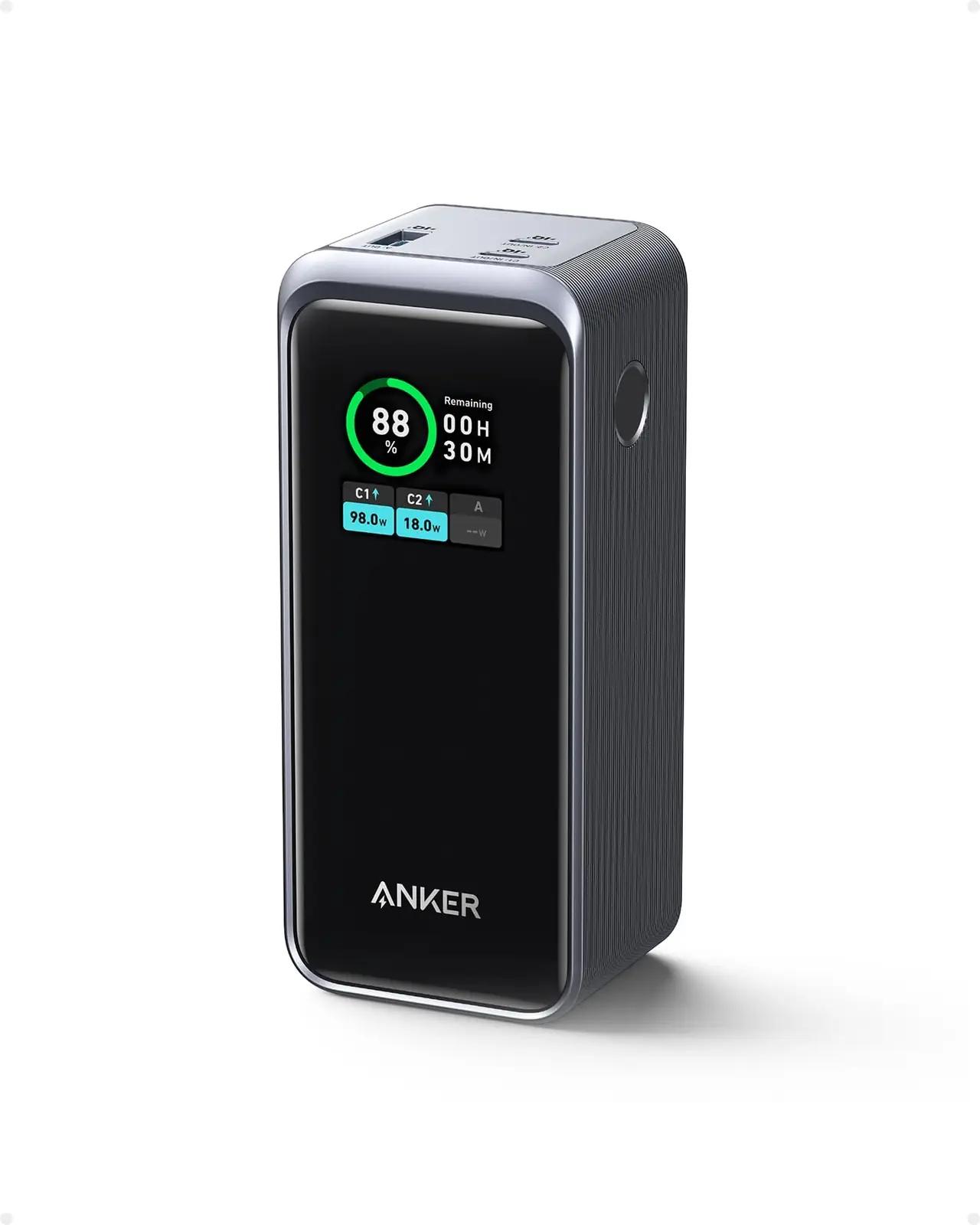 Anker 20 000 mAh tugev powerbank — kiire laadimine matkaks